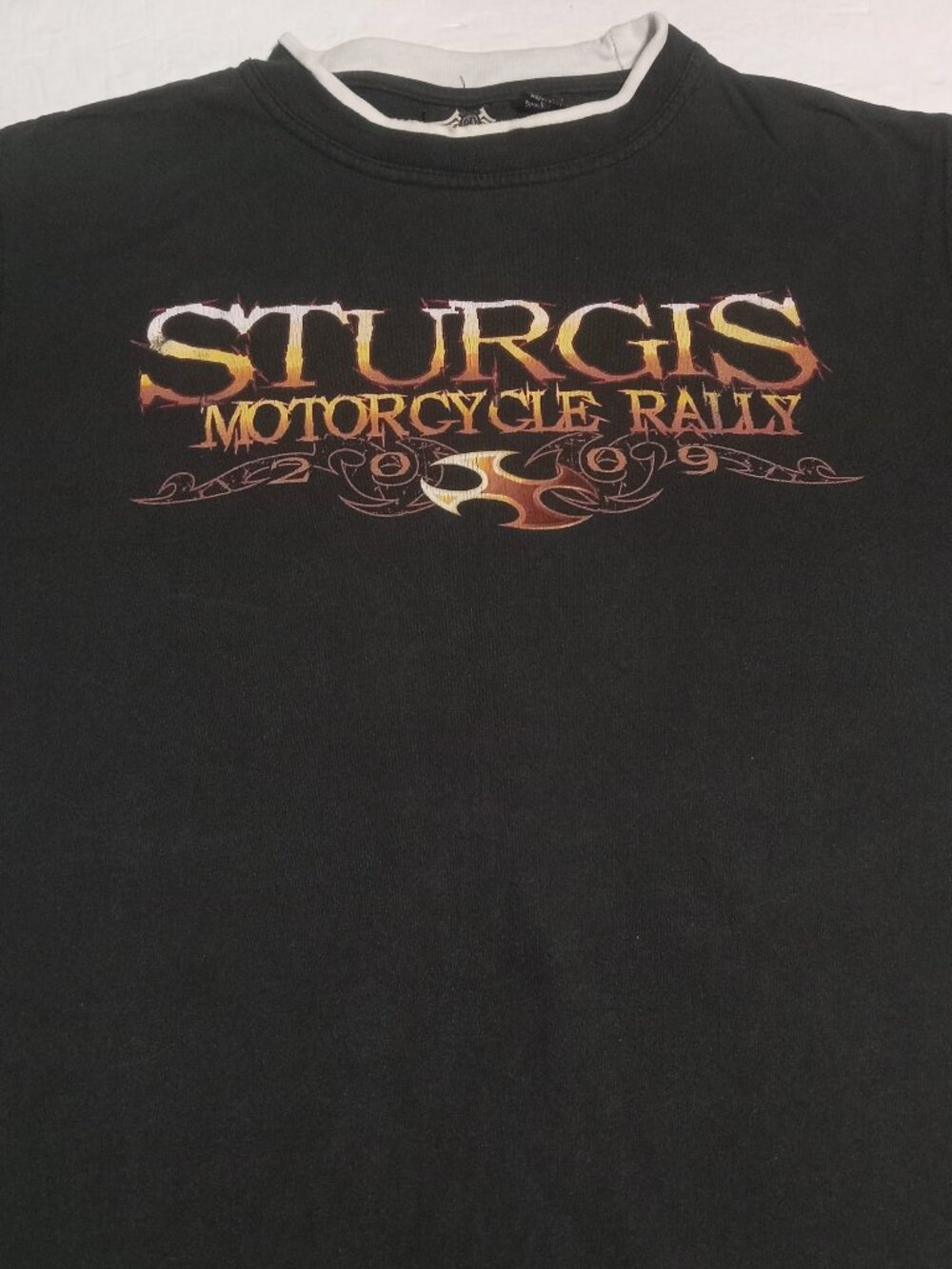 Biker Design Men's Sturgis 2009 Double Sided Long Sleeve Thermal Shirt L